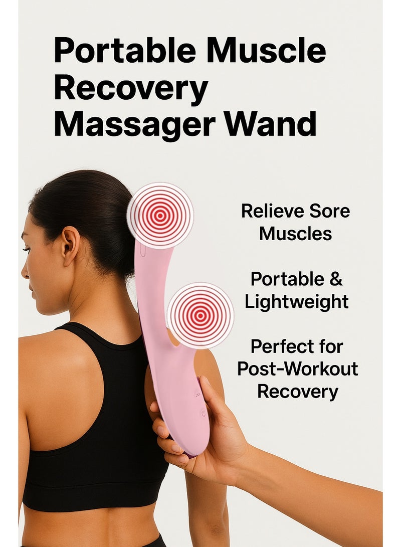 Deep Tissue Muscle Massager for Back, Shoulder, and Legs