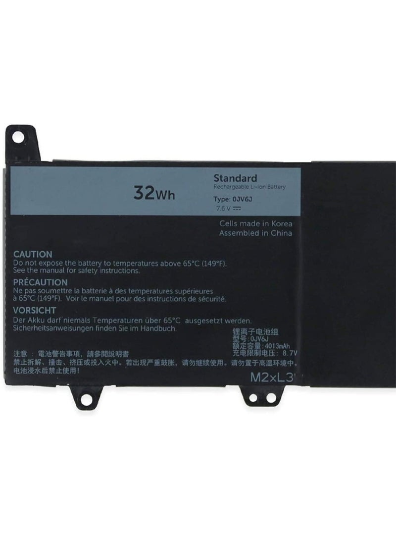Terabyte 0JV6J 8NWF3 PGYK5 OJV6J Laptop Battery Replacement for Dell Inspiron 3179 3180 3162 3164 3168 Series(7.6V 32Wh) - Image 2