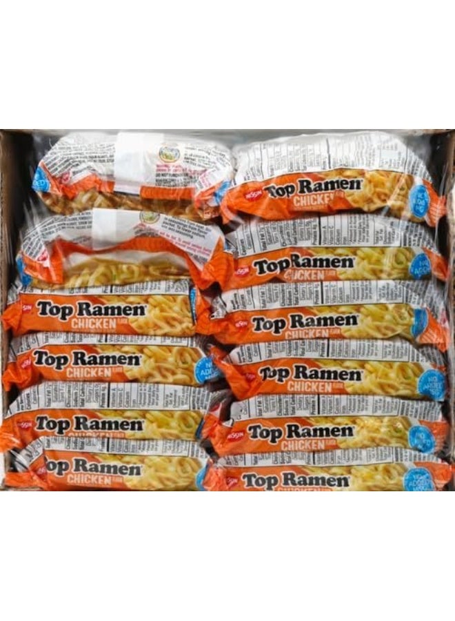 Nissin Oodles of Noodles Top Ramen Chicken Soup, 36 oz (pack of 12) - Image 3