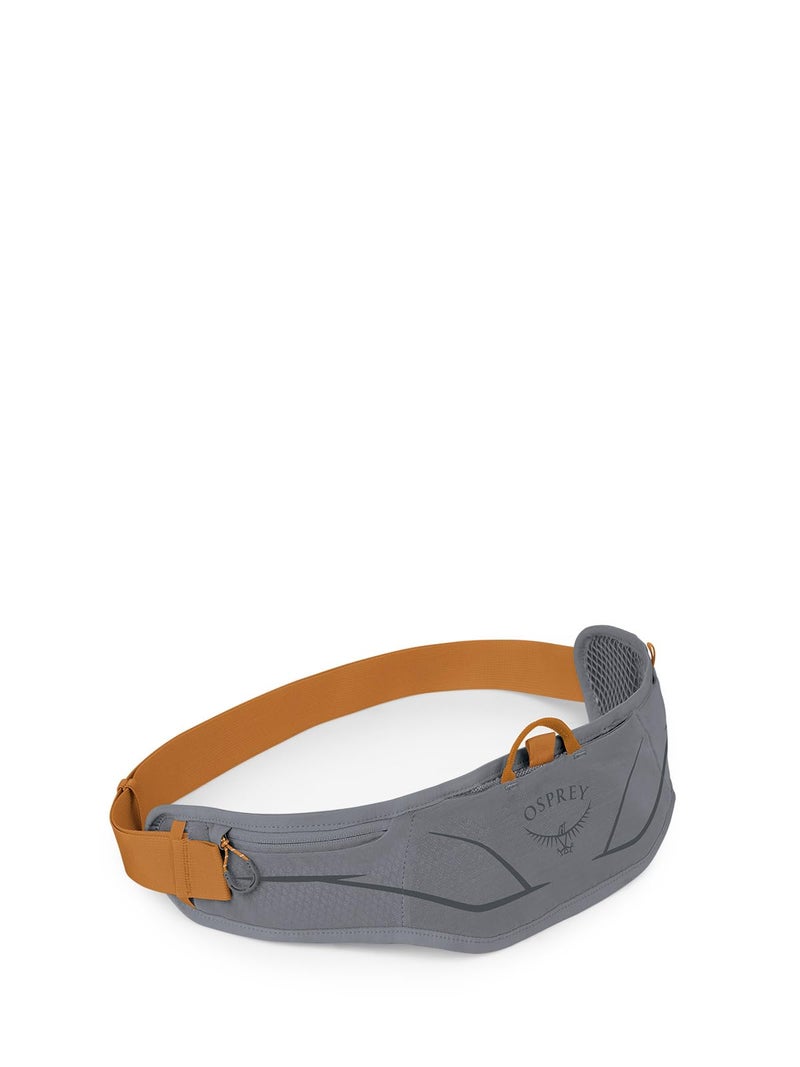 Osprey Duro Dyna LT Hydration Waist Pack for Running, Phantom Grey/Toffee Orange, Extended Fit - Image 1