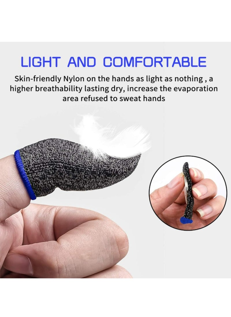 Beauenty Pack of 10 Finger Sleeve Sets for Gaming Mobile Game Controller Thumb Sleeves  - Image 5