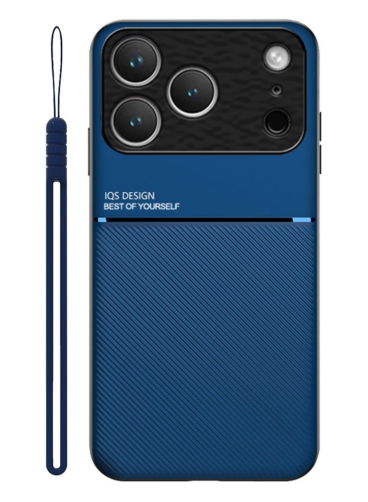 ICARLUS Case for iPhone 17 Pro Magnetic Cover Gentleman Blue - Image 1