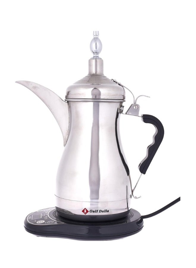 Gulf Dalla - Gulf Dalla - Electric Coffee and Tea Maker Machine (1000ml, Silver) - Image 1