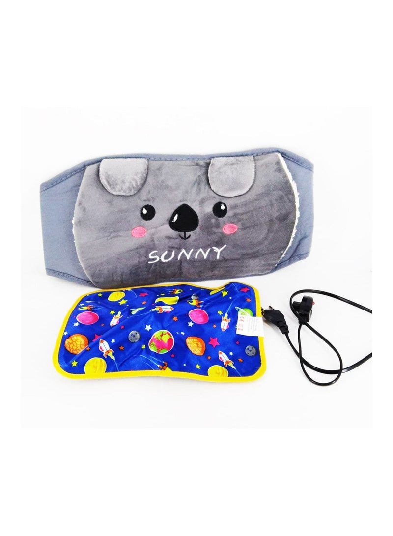 Hand and Back Warmer - Gray Bear - Image 1