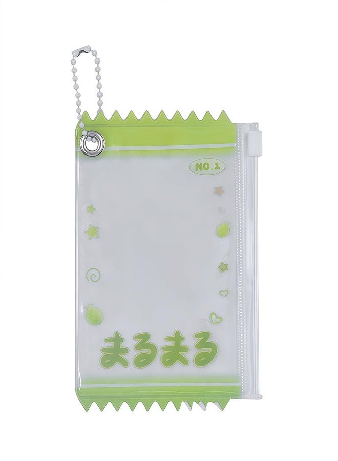 JUMISEE 5pcs Mini Candy Bag Anime Storage Pouch Badge Holder Keychain Clear Doll Idol Pin Protector Figure Carrying Case - Image 5