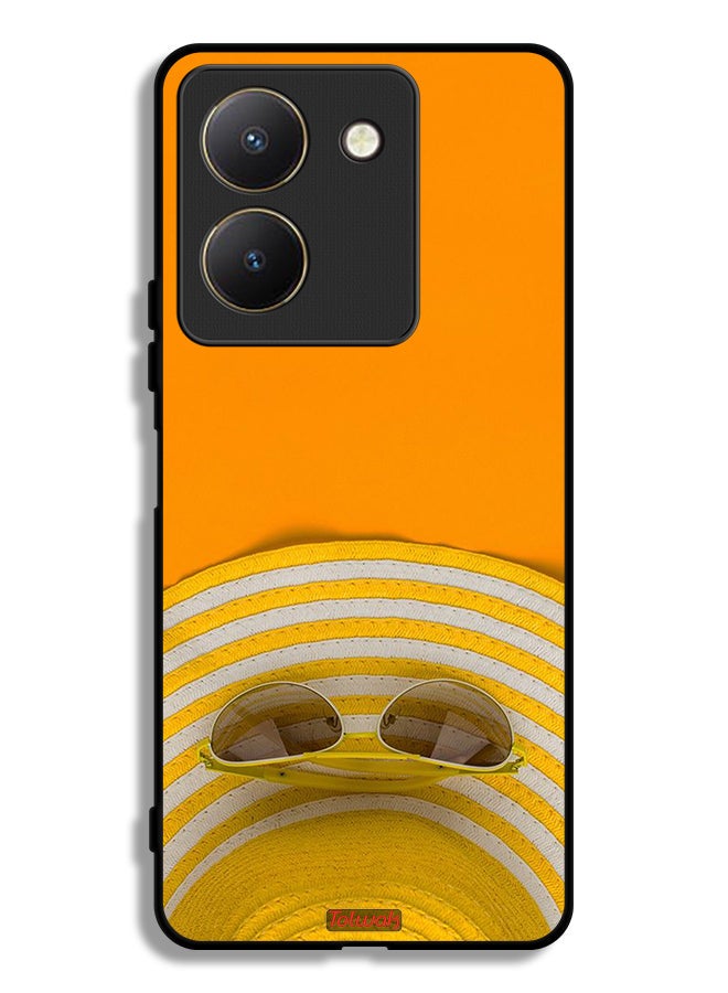 Tolwak vivo Y27s Protective Case Cover Glasses Hat - Image 1