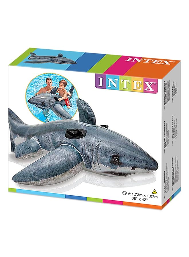 انتكس سمكة قرش قابلة للنفخ 173×107 سم - Image 4