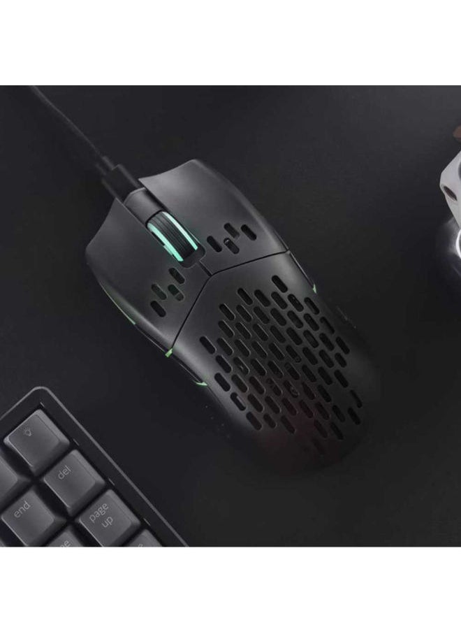 Keychron M1-A1 Ultra-Light Optical Wired Mouse - Black  - Image 3