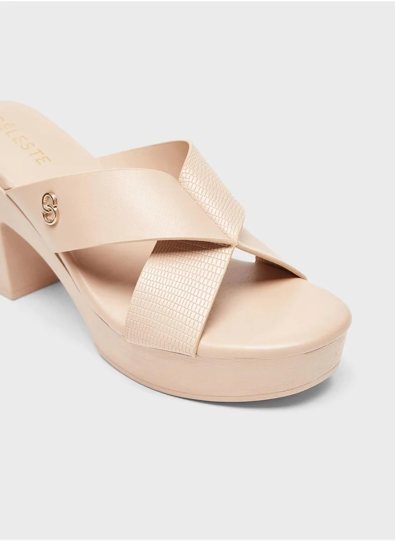 سيليست Block Heel Sandals