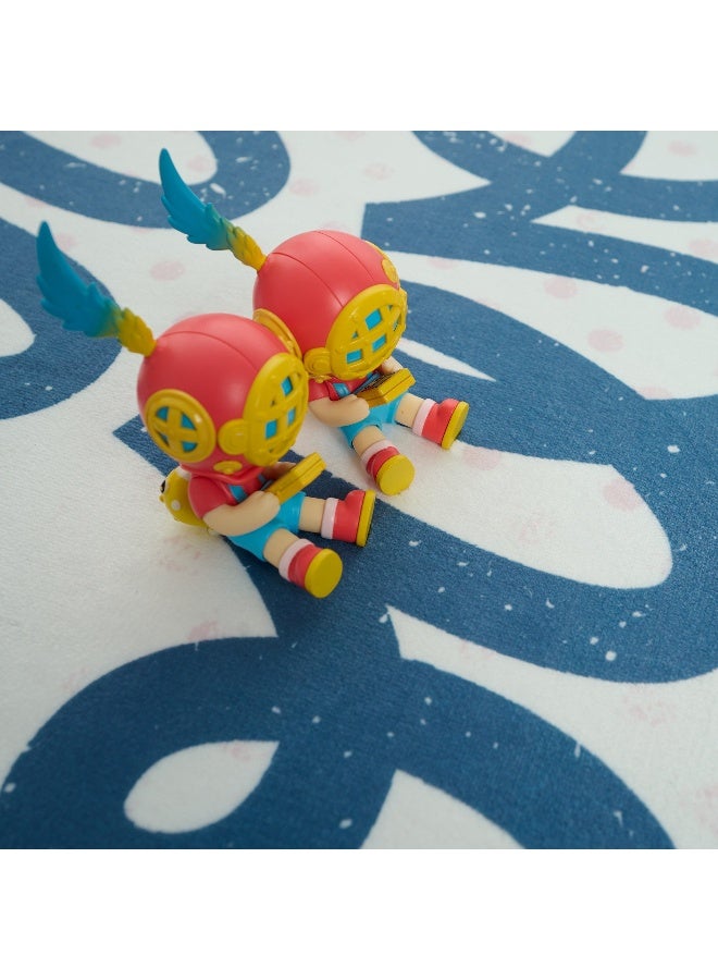 Home Box سجادة فلانيل مطبوعة بنات قوة إيفي ميدوز 120 سم - Image 3