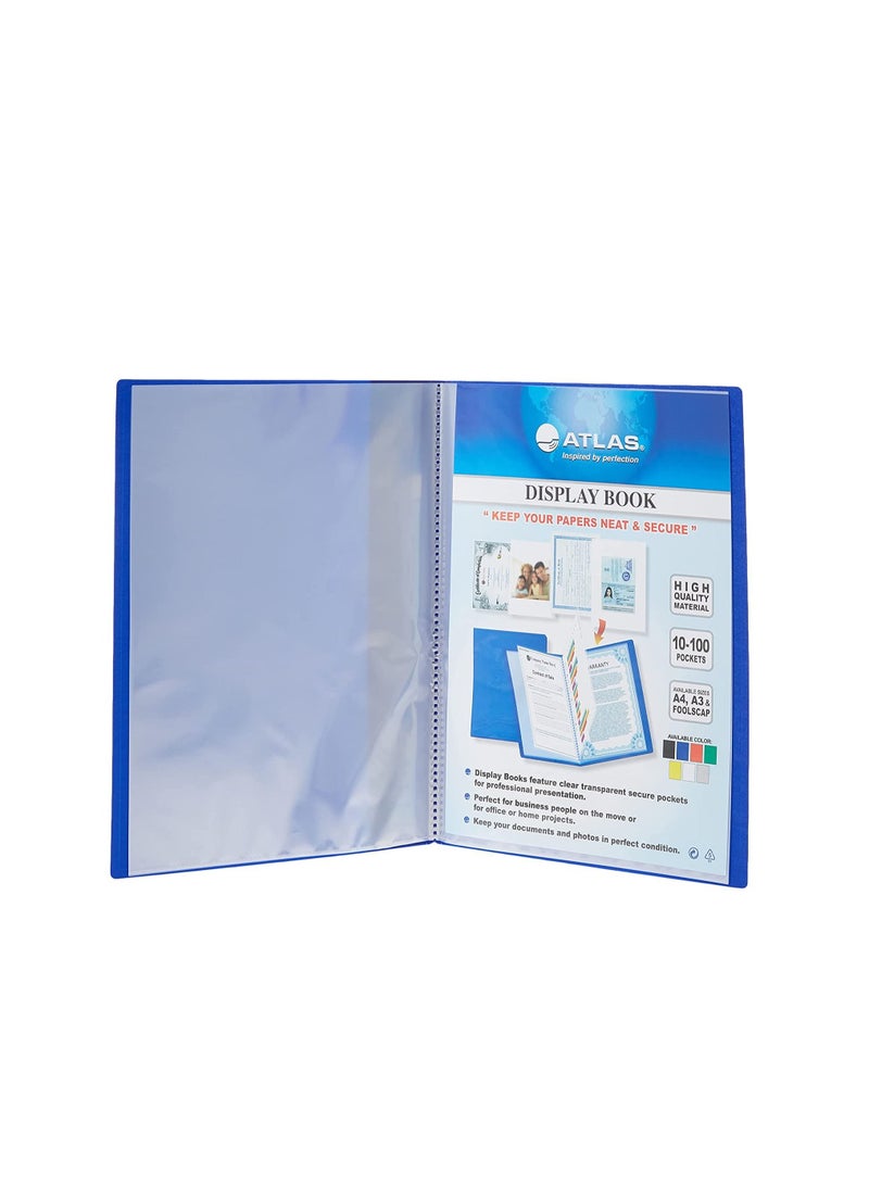 ATLAS كتاب عرض بـ 10 جيوب بألوان متنوعة - Image 3