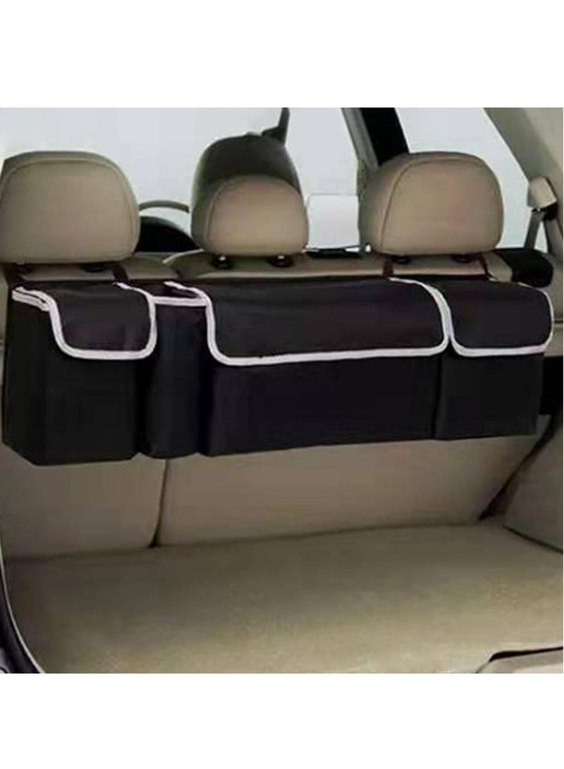 RollsTimi  Multi-compartment Car Storage Bag Foldable Back Seat Box Bag - Image 4