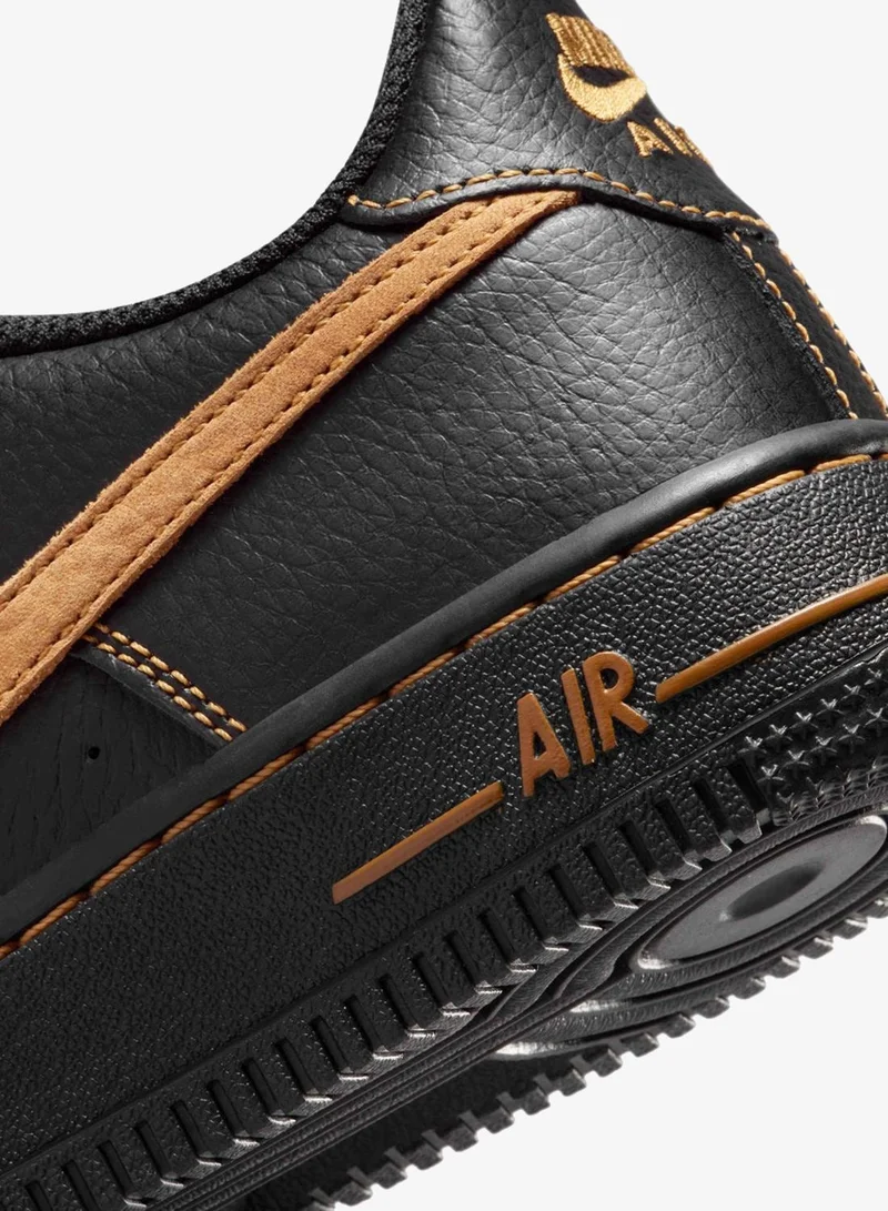Nike Black Kids' Air Force 1 LV8 Shoes  | Best Price UAE