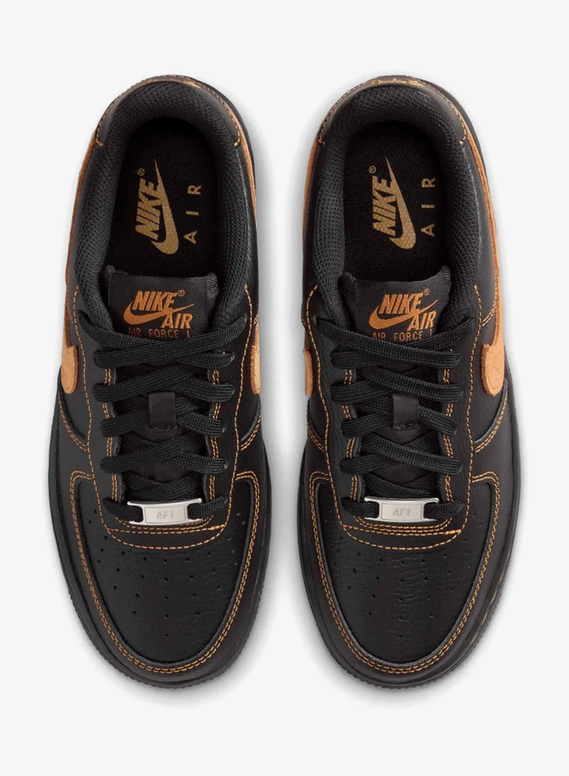 Nike Black Kids' Air Force 1 LV8 Shoes  | Best Price UAE