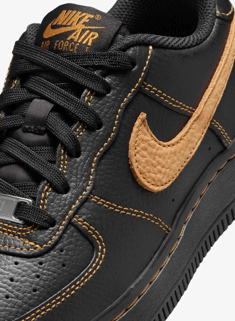 Nike Black Kids' Air Force 1 LV8 Shoes  | Best Price UAE