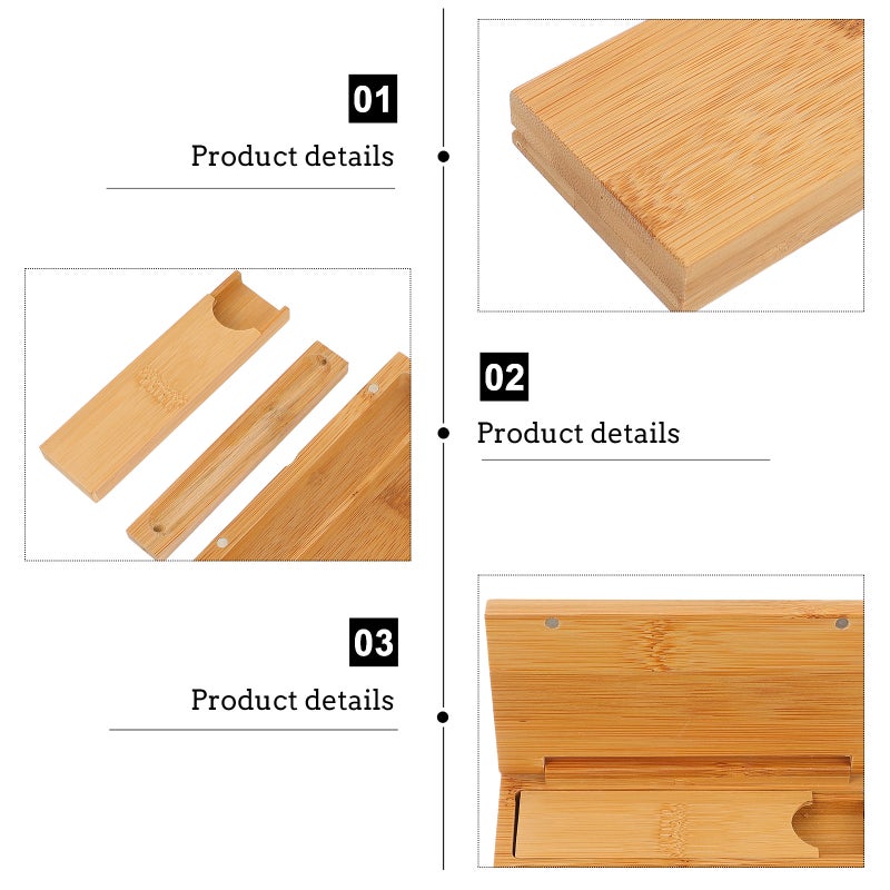 Incense Stick Box Sandalwood Storage Box Portable Incense Container Incense Holder - Image 3