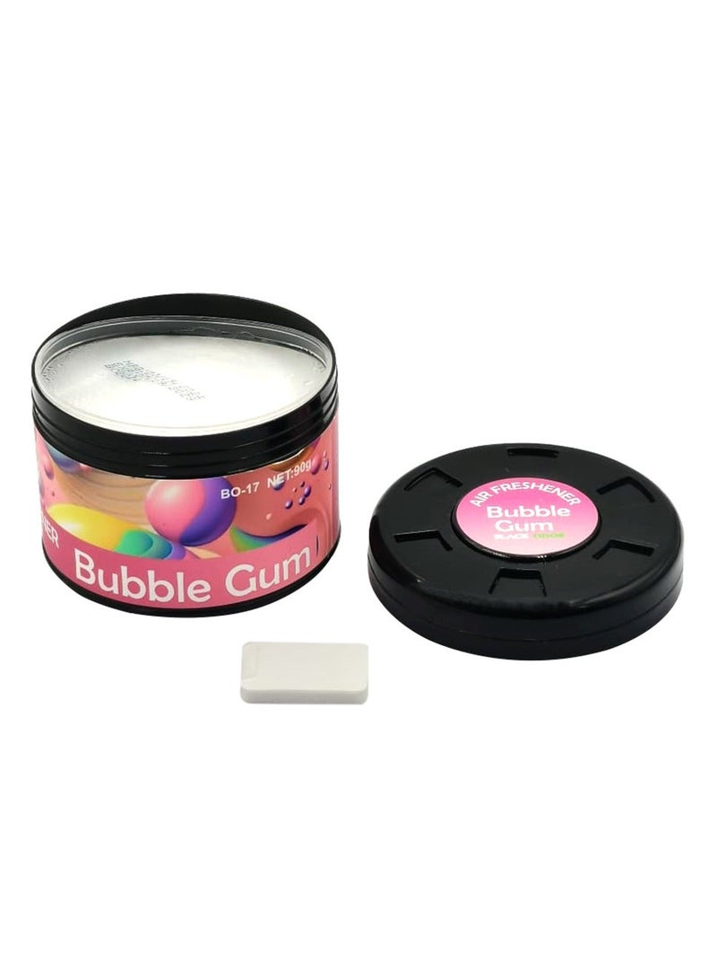 BLACK ODOR Bubble Gum Car Air Freshener 90g, Long Lasting Solid Fragrance, Spill Resistant Dashboard & Cup Holder Freshener, Compact Car Perfume, Odour Control Scent for Car Interior, Home, Office & Small Spaces - Image 2