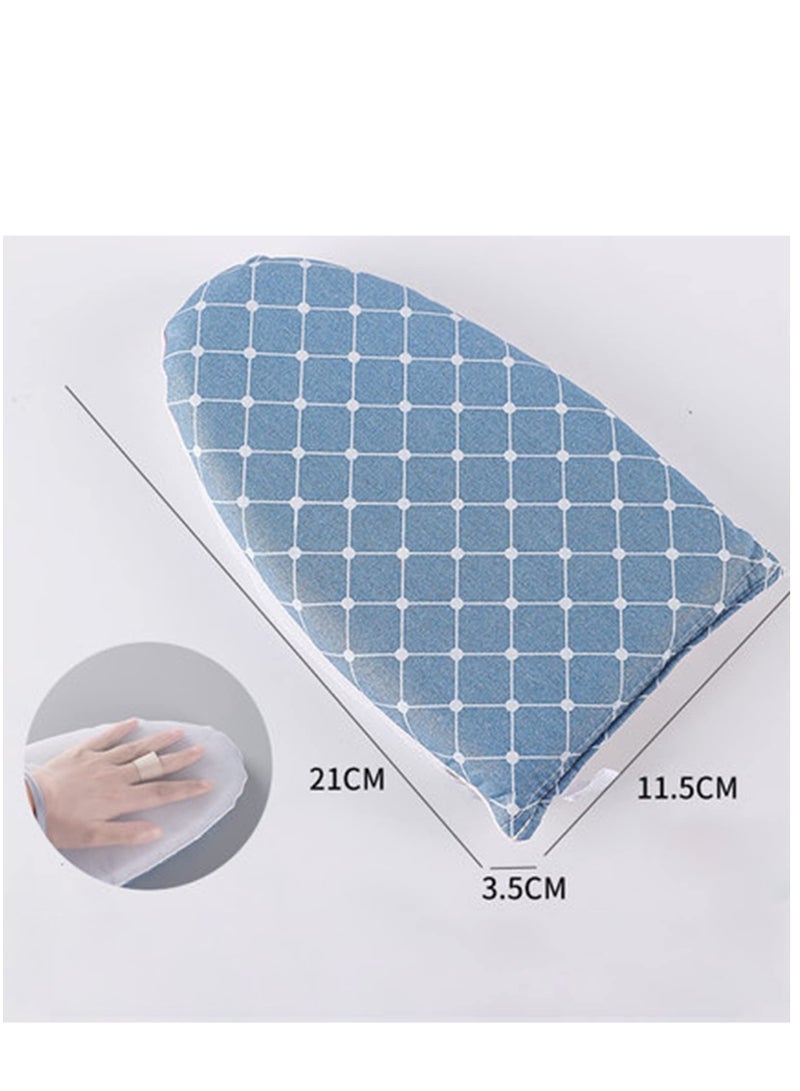 KASTWAVE Garment Steamer Ironing Glove Waterproof Heat Resistant Anti Steam Mitt with Finger Loop Complete Care Protective Garment Steaming Mitt Accessories for Clothes (Blue) - Image 3