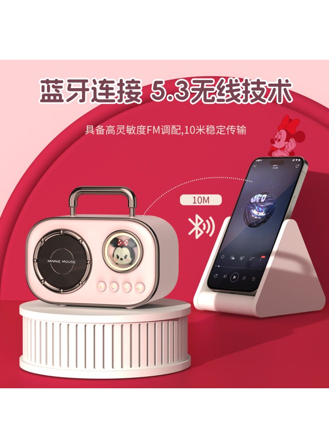 QUALITY Colorful Light Bluetooth Speaker Genuine Disney Super Mini Outdoor Portable Doll Small Audio Gift - Image 4