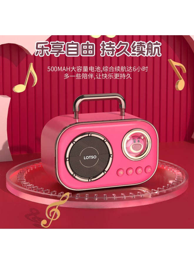 QUALITY Colorful Light Bluetooth Speaker Genuine Disney Super Mini Outdoor Portable Doll Small Audio Gift - Image 3