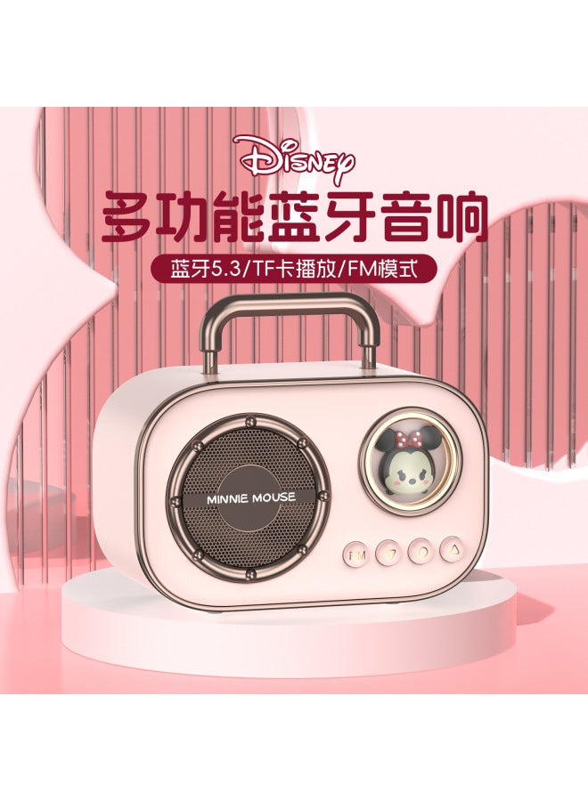 QUALITY Colorful Light Bluetooth Speaker Genuine Disney Super Mini Outdoor Portable Doll Small Audio Gift - Image 2
