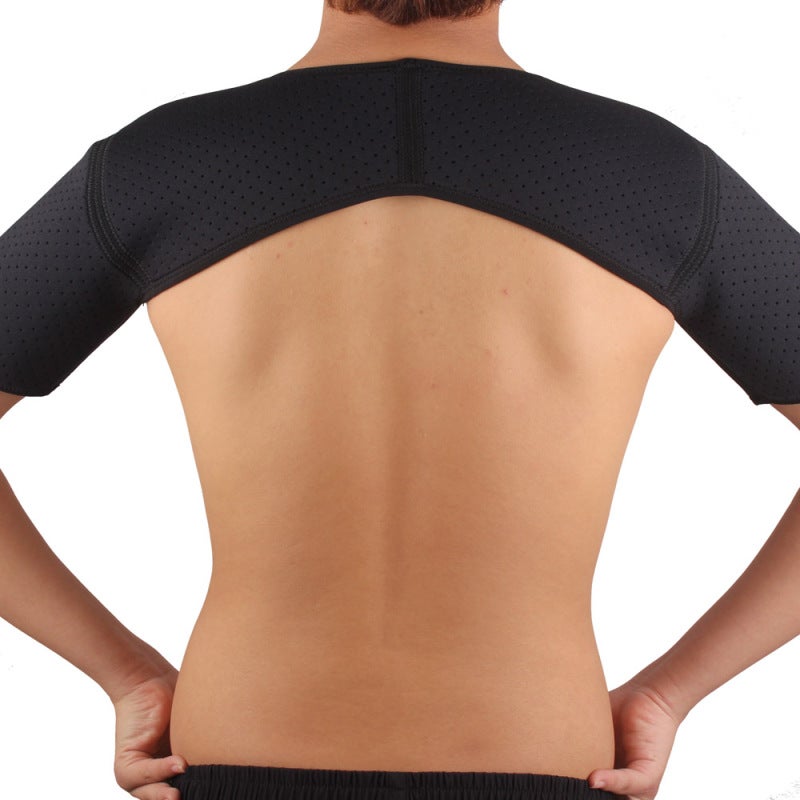 Double Shoulder Brace 40-50cm Shoulder Breadth - Seamless Sewing Breathable Material Shoulder Support for Shoulder Pain Joint Weakness Mild Sprains - Image 3