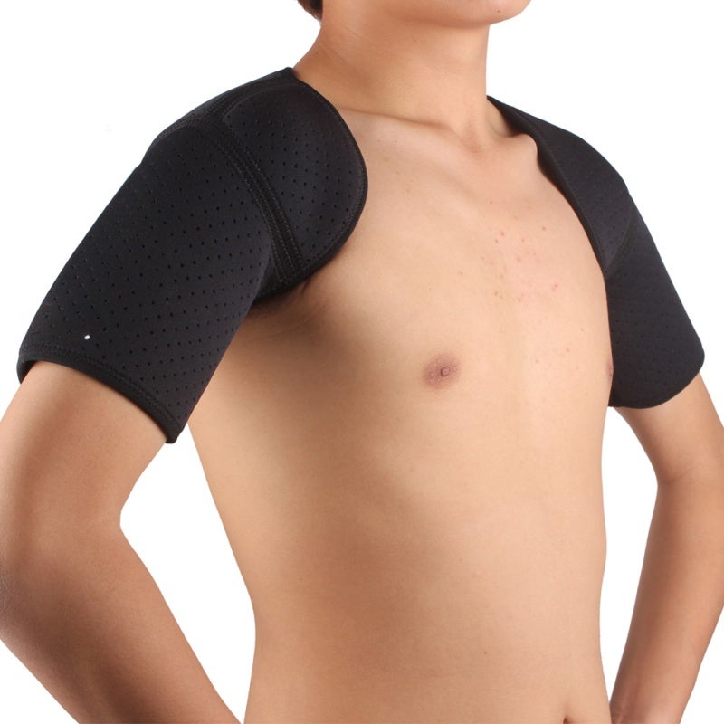Double Shoulder Brace 40-50cm Shoulder Breadth - Seamless Sewing Breathable Material Shoulder Support for Shoulder Pain Joint Weakness Mild Sprains - Image 1