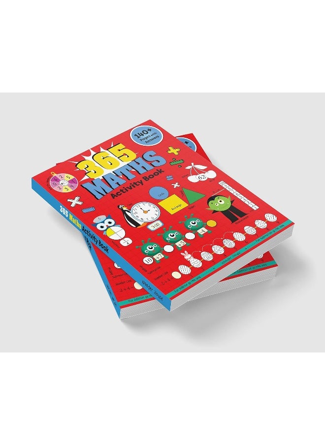 365 Maths Activity Book For Kids: Age 5+  - Image 3