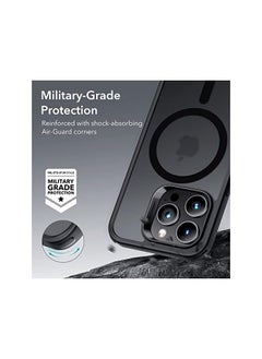 ESR For Iphone 14 Pro Max Case Magnetic Clear Case Compatible With Magsafe Shockproof Military Grade Protection Classic Hybrid Magnetic Case For Iphone 14 Pro Max 6.7 Inch Frosted Black  - Image 5