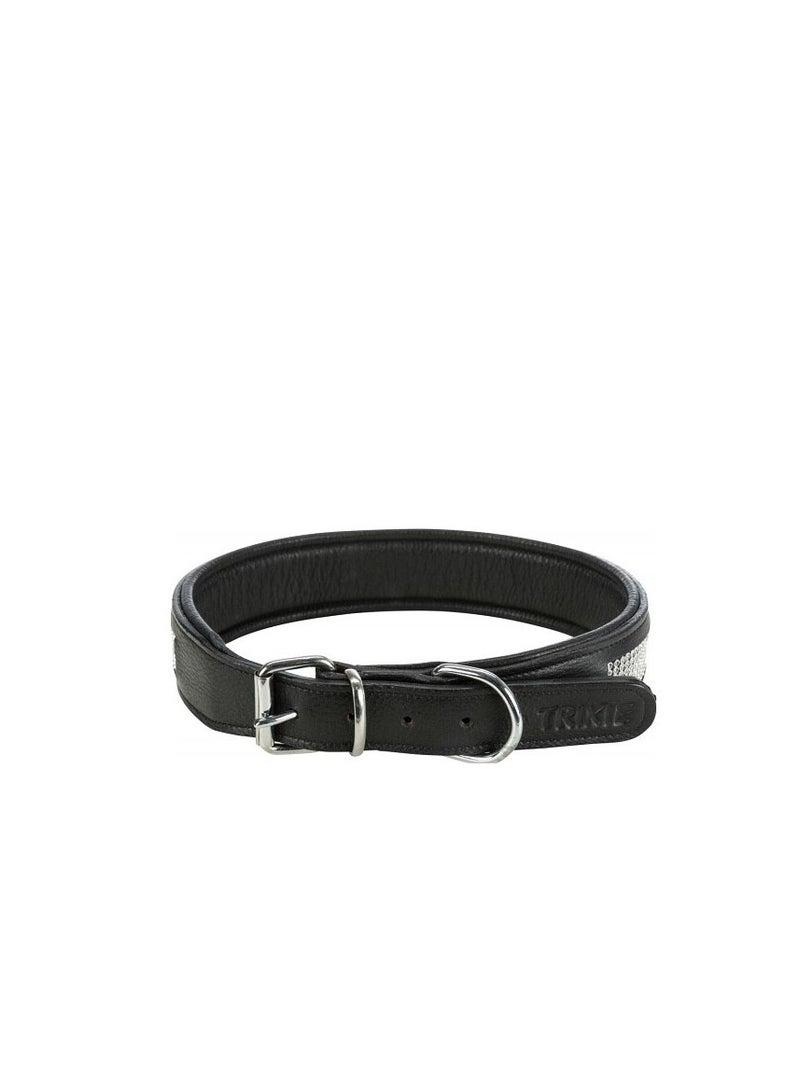 Trixie Active Comfort Collar With Rhine Stones For Dogs Black - Image 1
