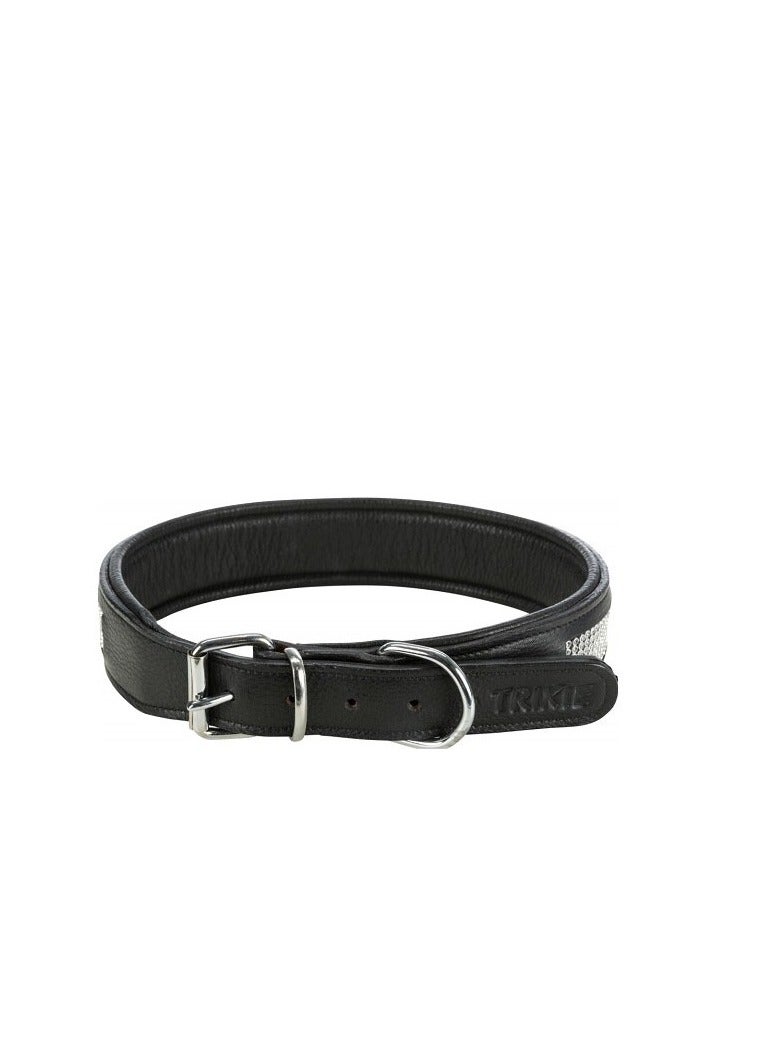 Trixie Active Comfort Collar With Rhine Stones For Dogs Black - Image 2