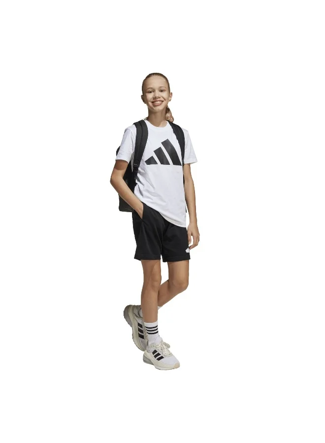 Adidas J Bl T-Set White Training Suits For Junior 7-8Y