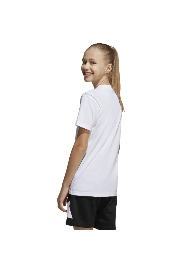 Adidas J Bl T-Set White Training Suits For Junior 7-8Y