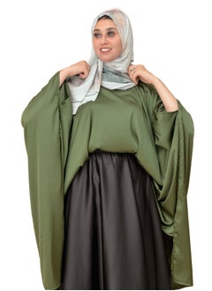 ماركة غير محددة بلوزه ستان مربعه شيك  - Image 2