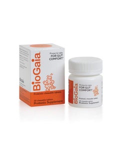 BioGaia Probiotic Chewable Tablets Box Simple And Easy Way To Promote Digestive And Immune Health 30 Count  - Image 1