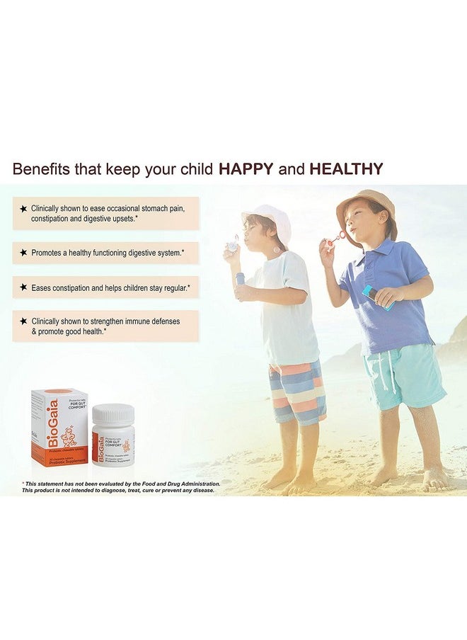 BioGaia - Probiotic Chewable Tablets Box Simple And Easy Way To Promote Digestive And Immune Health 30 Count - Image 1