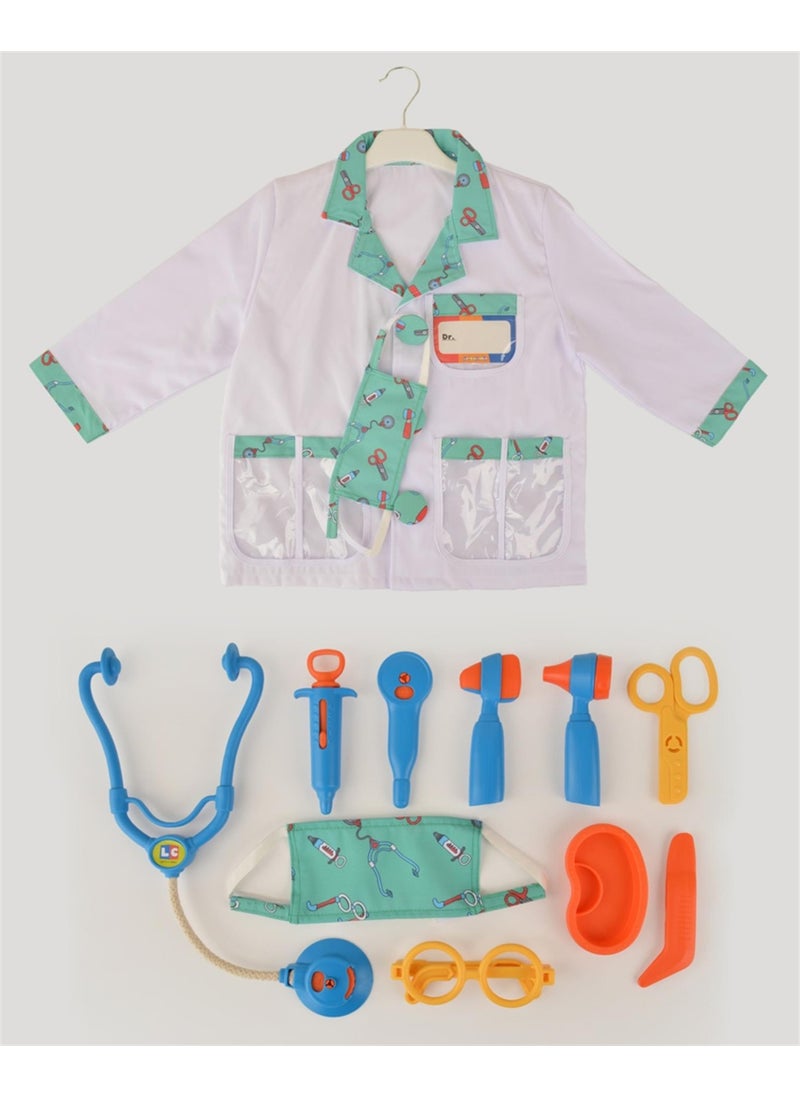 Let's Be Child - LC Blue Doctor Set and Children's Costume - Image 1