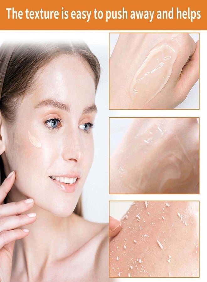 AMIRATE Orange Enzymes Exfoliating Gel for Face & Body | Deep Cleansing Moisturizing Facial Exfoliator | Dead Skin Remover | Brightening & Pore Cleansing Scrub for All Skin Types - Image 3