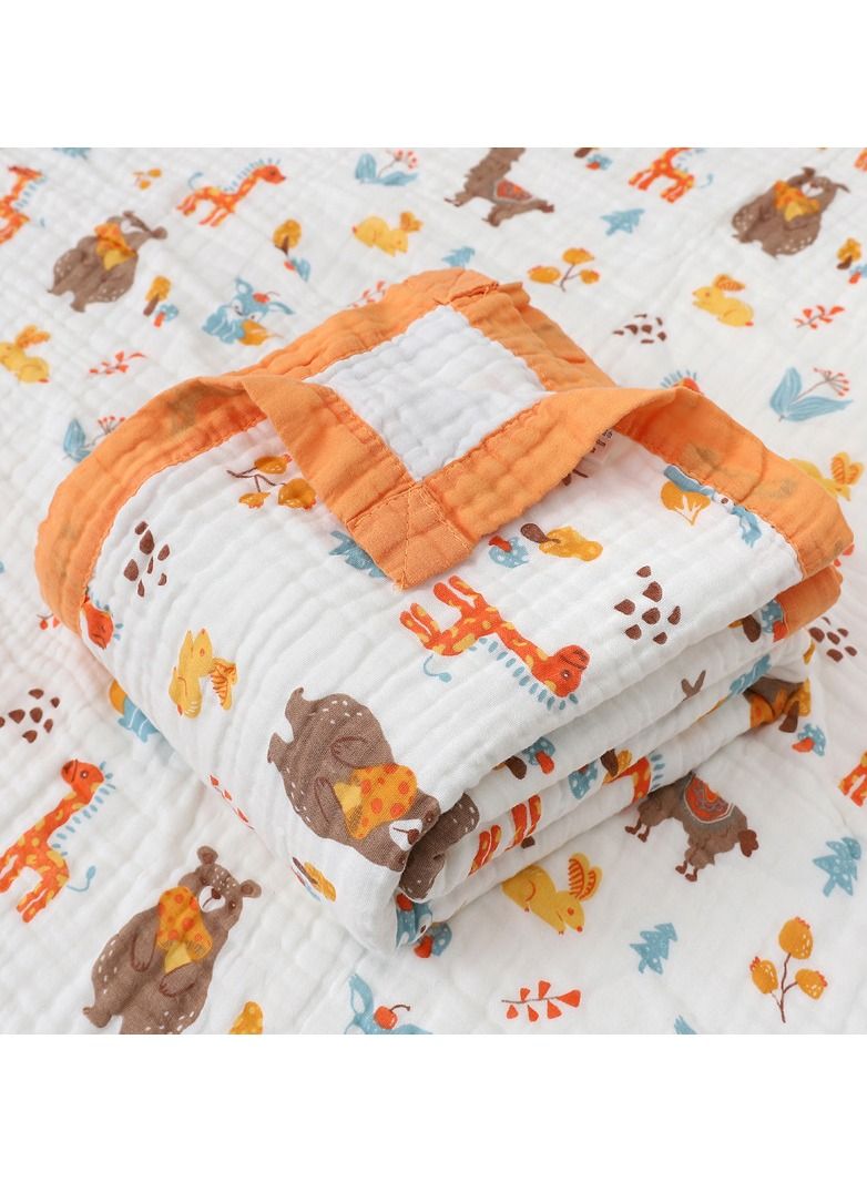 Pure Cotton Cartoon Printed Bath Towels