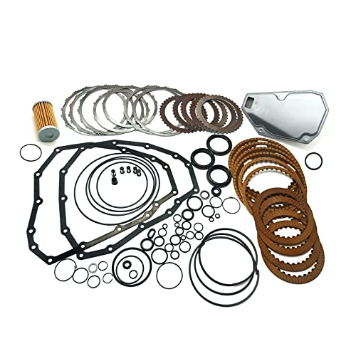 Transpeed طقم إعادة بناء ناقل الحركة الأوتوماتيكي TRANSPEED JF015E RE0F11A CVT، طقم إعادة بناء رئيسي مع فلتر زيت، لوحات احتكاك، لوحة قابض لسيارات نيسان سنترا SUNNY سوزوكي ميتسوبيشي سامسونج شيفروليه/GMC/AM - Image 2