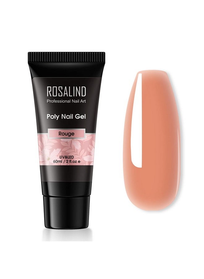Rosalind False Nail Extension Gel 60Ml Rouge Neutral Color Ballerina Square Oval Acrylic 1 Piece 2 Fl Oz  - Image 1