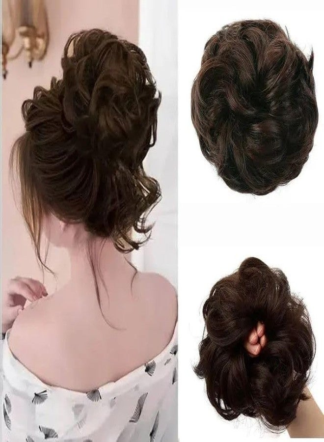 iK Life Style Hair Accessories for Women - Stylish Juda Hair Buns, Messy Bun Black Hair Extension for a Natural Look, Easy to Wear, Perfect for Any Occasion - Image 4