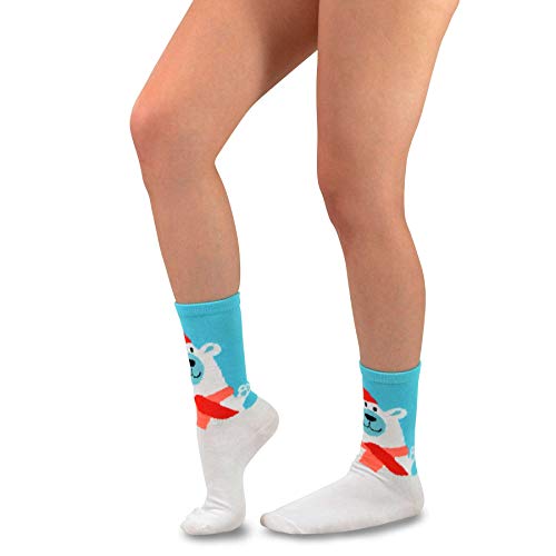 TeeHee Socks TeeHee Christmas Holiday 12-Pack Gift Socks for Women with Gift Box (Holiday-C) - Image 3