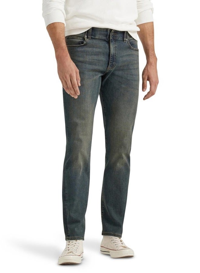 LEE Men's Extreme Motion Straight Fit Tapered Leg Jean, Maverick, 36W / 30L - Image 1