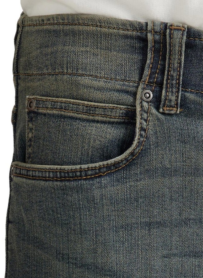 LEE Men's Extreme Motion Straight Fit Tapered Leg Jean, Maverick, 36W / 30L - Image 3