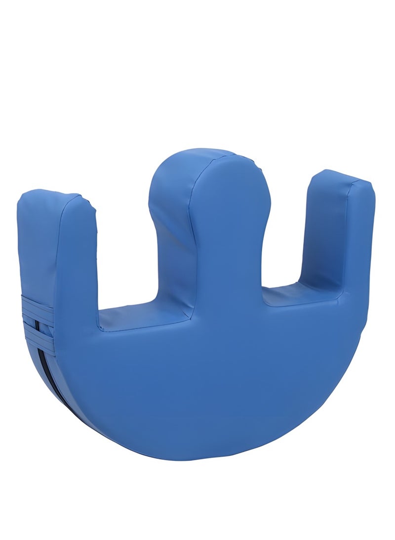 Patient Turning Device Turnover Device Waterproof Detachable PU Leather Turning Pillow Lift Assist Nursing Help The for Bedridden Elderly Patients Products Blue - Image 2