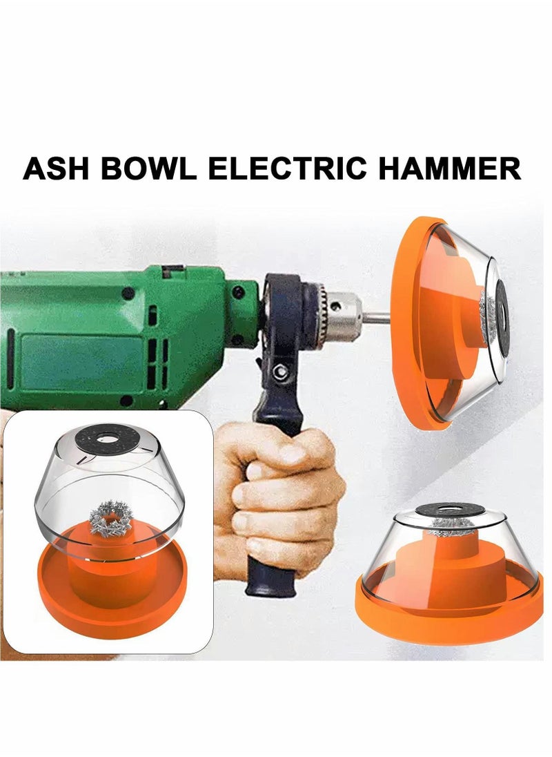 Y&D Electric Drill Dust Cover with Ash Bowl, Collector, Household Punching Protector Tool  - Image 2