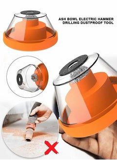 Y&D Electric Drill Dust Cover with Ash Bowl, Collector, Household Punching Protector Tool  - Image 4