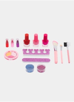 Realistic Kids Pretend Makeup Play Set for Girls with Portable Storage Bag Pink - pzsku/ZF32F9839E939C4295693Z/45/_/1710838208/83e313c3-6297-4449-91cd-533c9124d89a