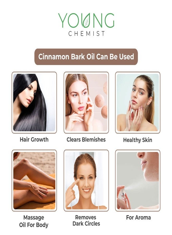 Young Chemist Cinnamon Essential Oil - 30ml | Pure, Invigorating Oil for Natural Immunity Boost & Aromatherapy | Perfect for Diffusing, DIY Beauty, and Seasonal Wellness - Image 2